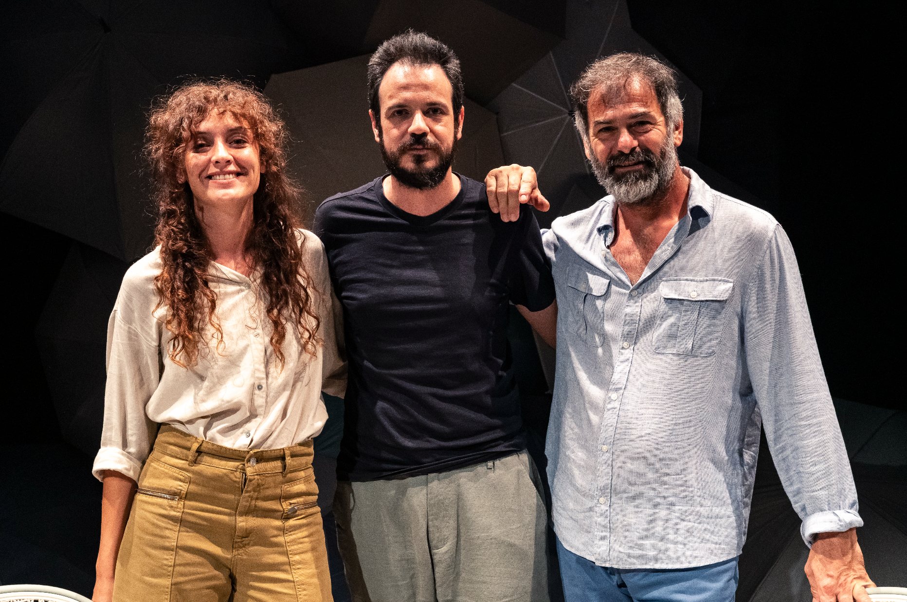 Roo Castillo, Mario Hernández y Morgan Blasco